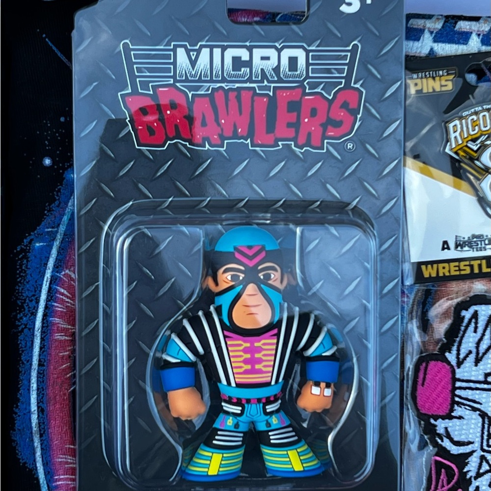 Micro Brawlers Wrestler Figure